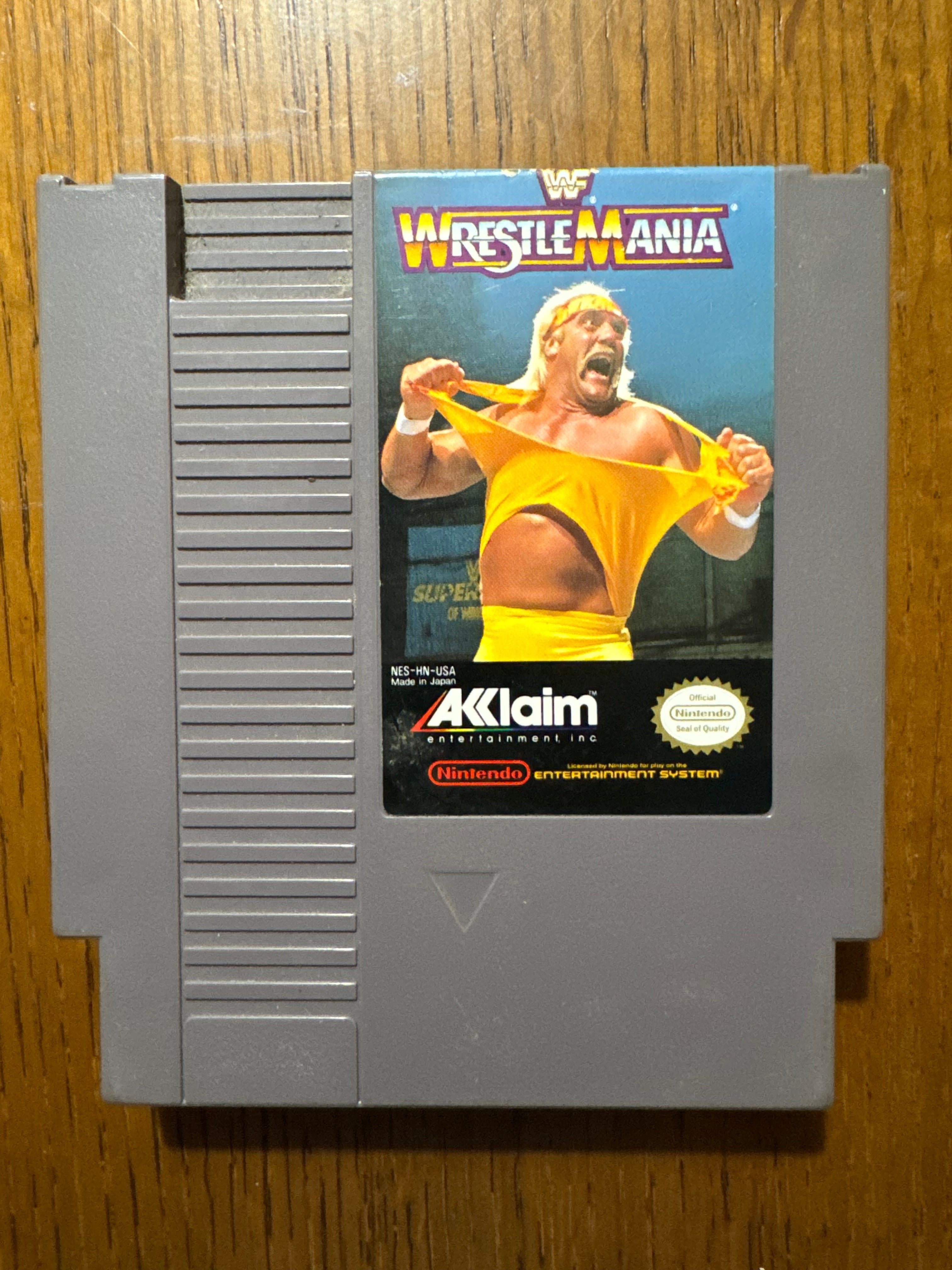 Wrestlemania NES Game