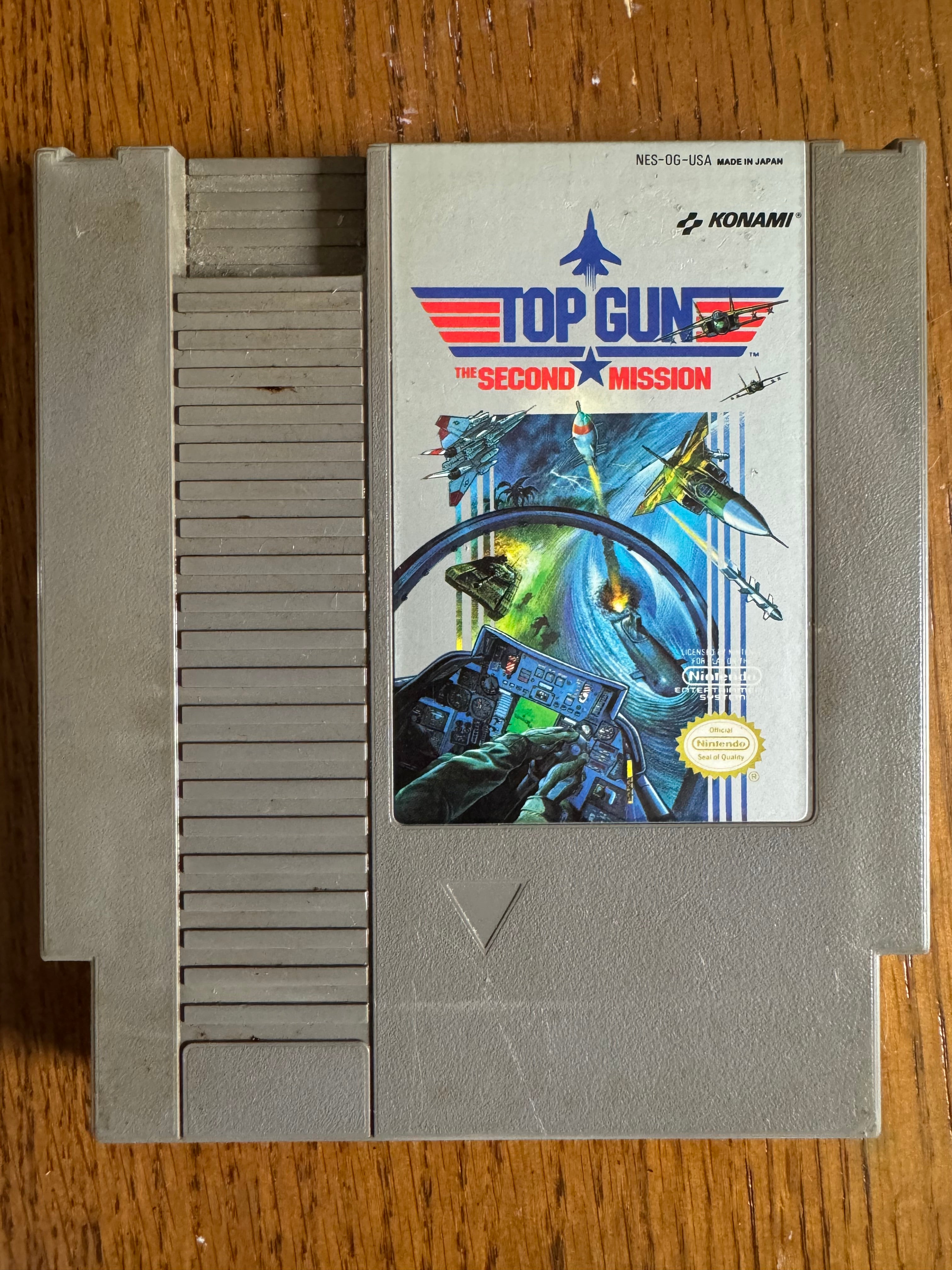 Top Gun NES Game