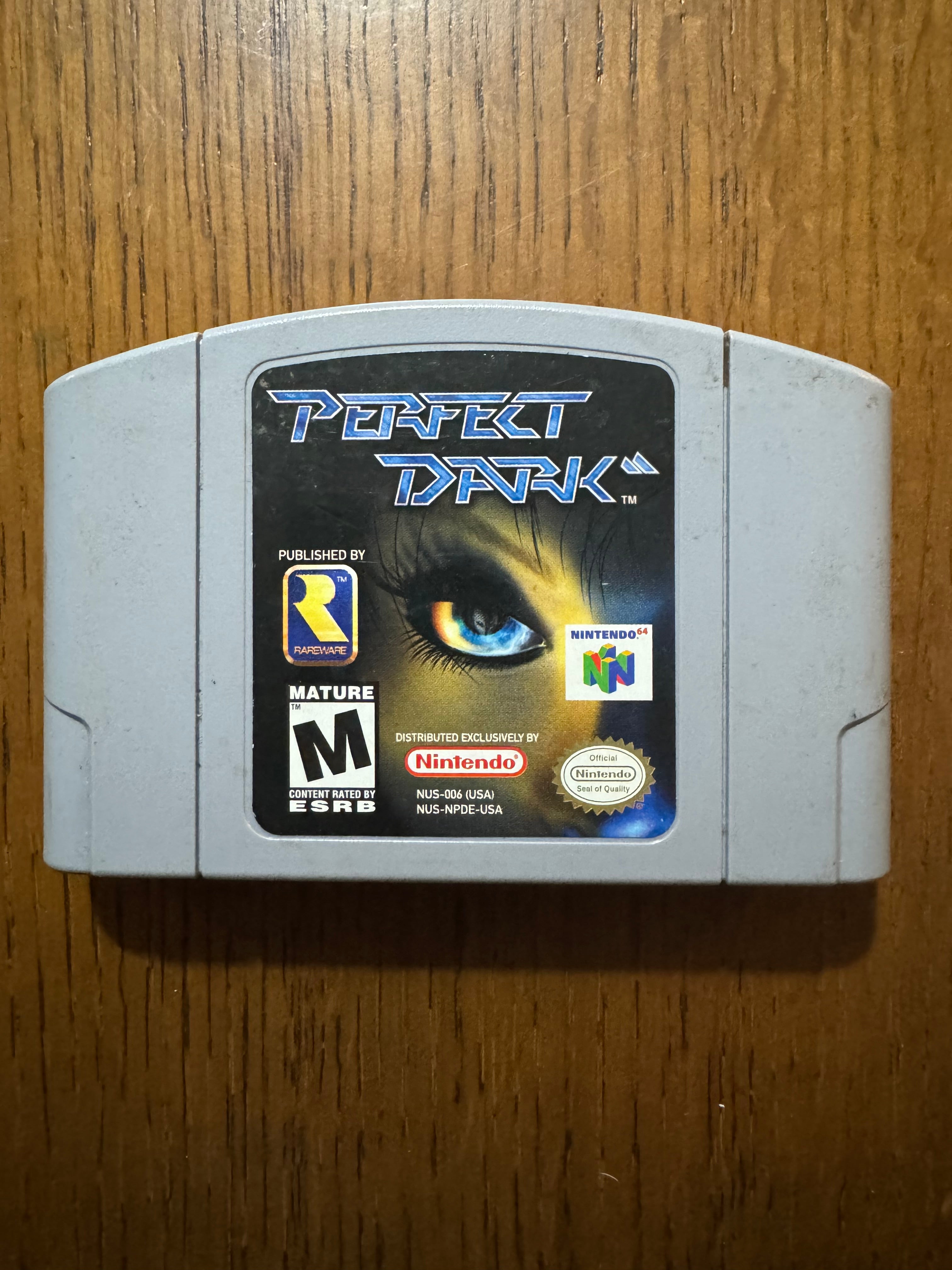 Perfect Dark N64 Game
