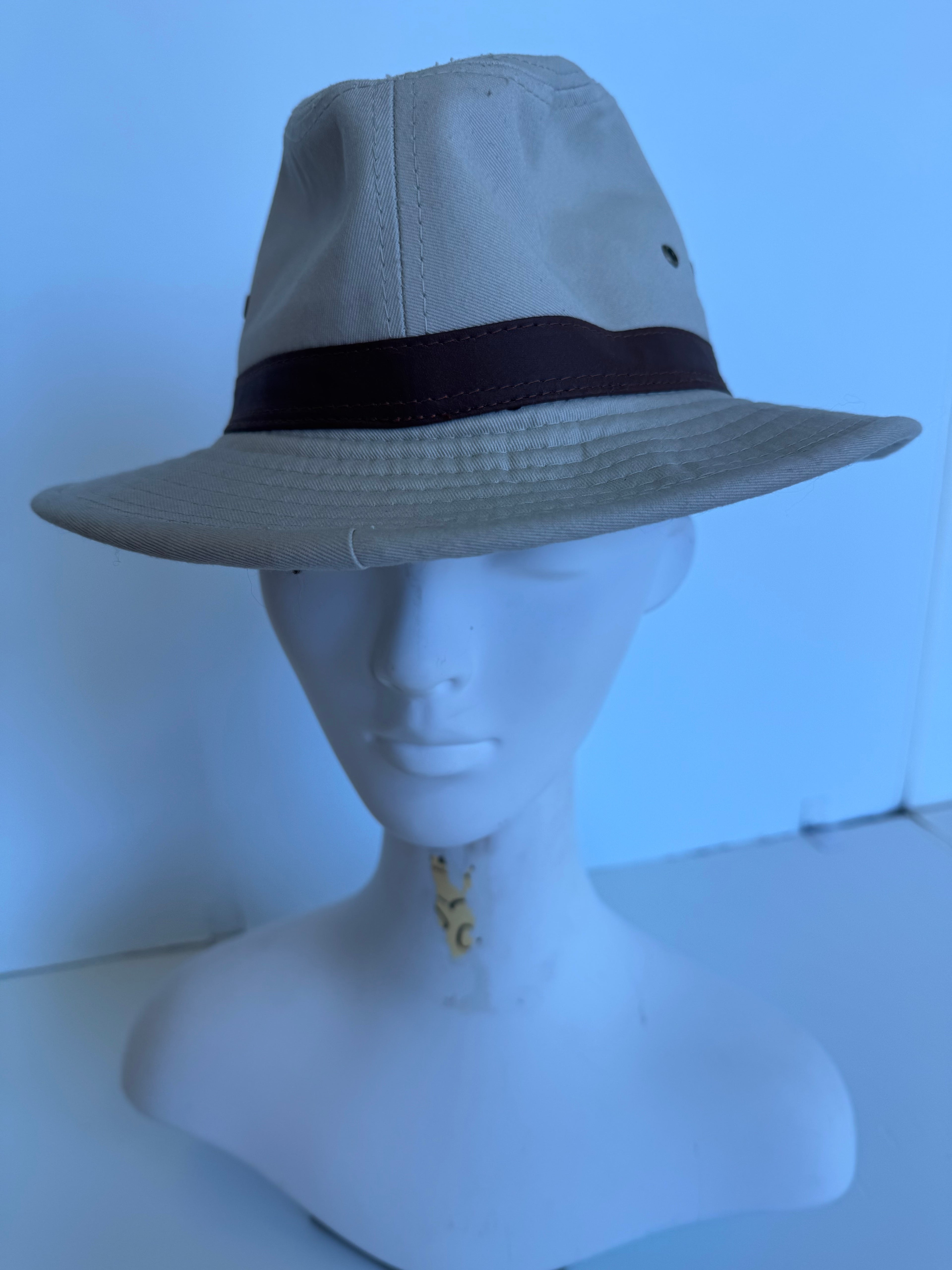 Leather Bench Hat